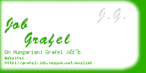 job grafel business card
